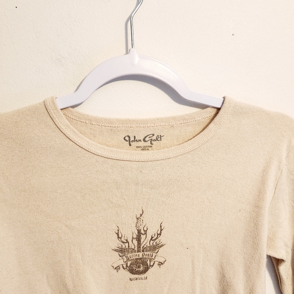 Brandy Melville | Women's John Galt Long Sleeve Thermal Tee (Size Medium) - Picture 3 of 8